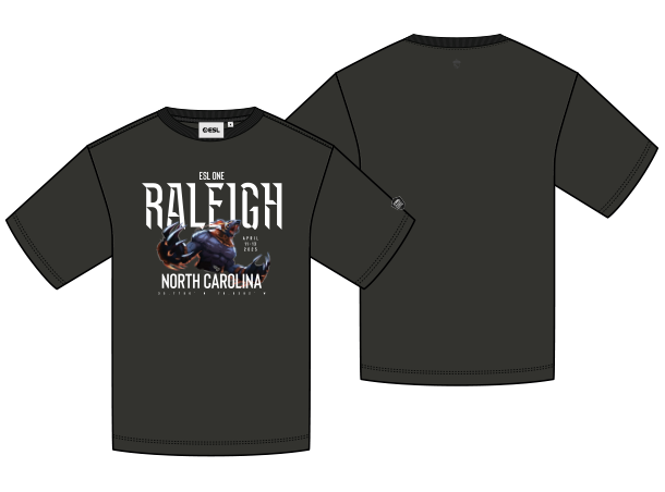 Black Raleigh T-Shirt